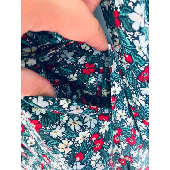 Pajama Set Pants Long Sleeve XS Floral Cozy Soft - Picture 8 of 9